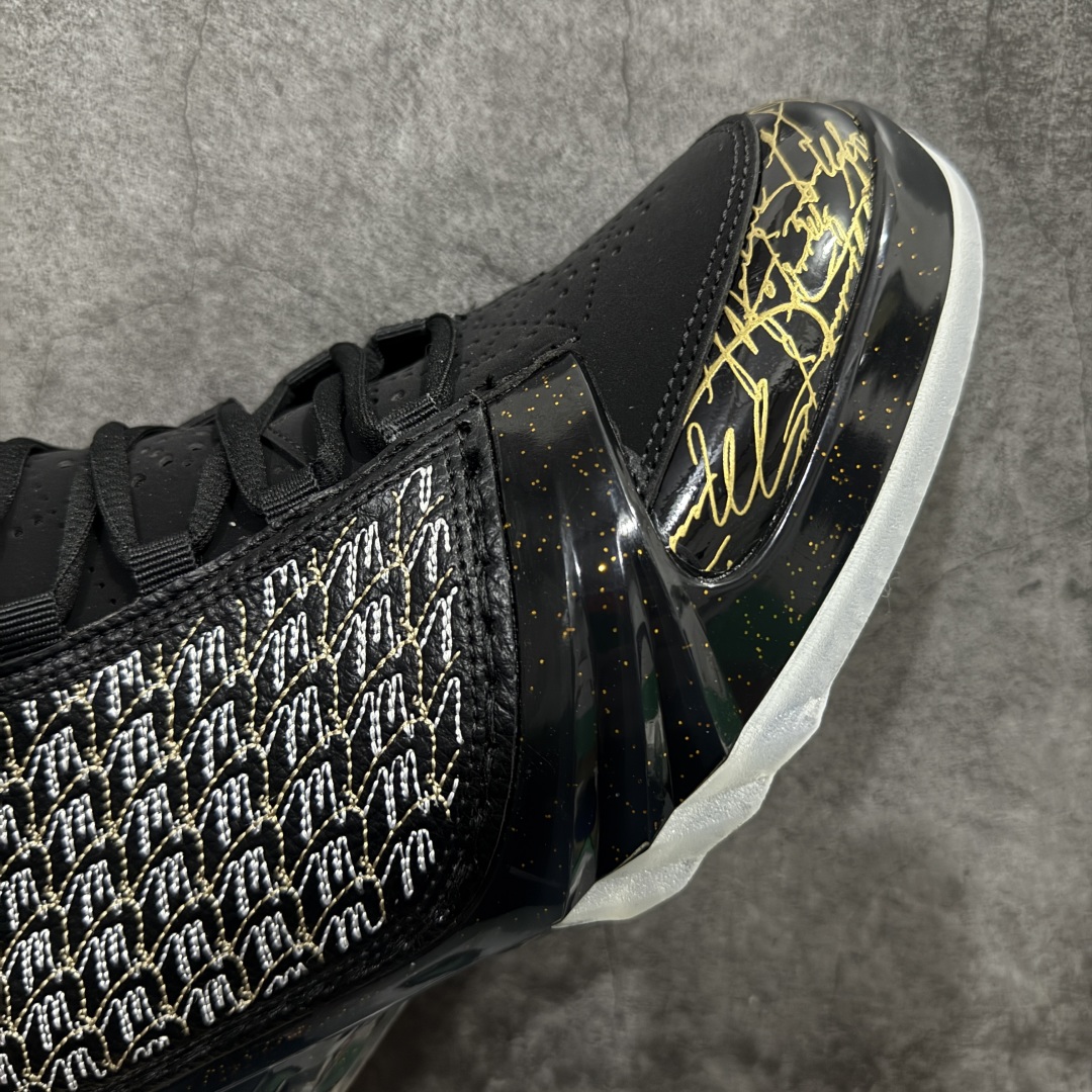 【外贸版】纯原外贸Air Jordan 23 Trophy Room Black 乔丹2代黑白金 853336-023