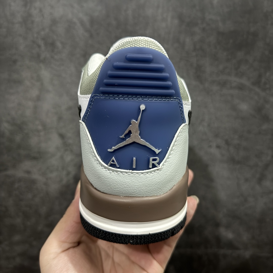图片[4]-【纯原TNT版】Air Jordan Legacy AJ312白绿黑 HV5970-101 尺码：36-47.5 原楦原档案数据开模打造 独家大底磨具 最大开发至47.5 目前顶配版本之一 正确官方原盒原配 整洁度一流 鞋身采用了皮革材质打造-选品中心