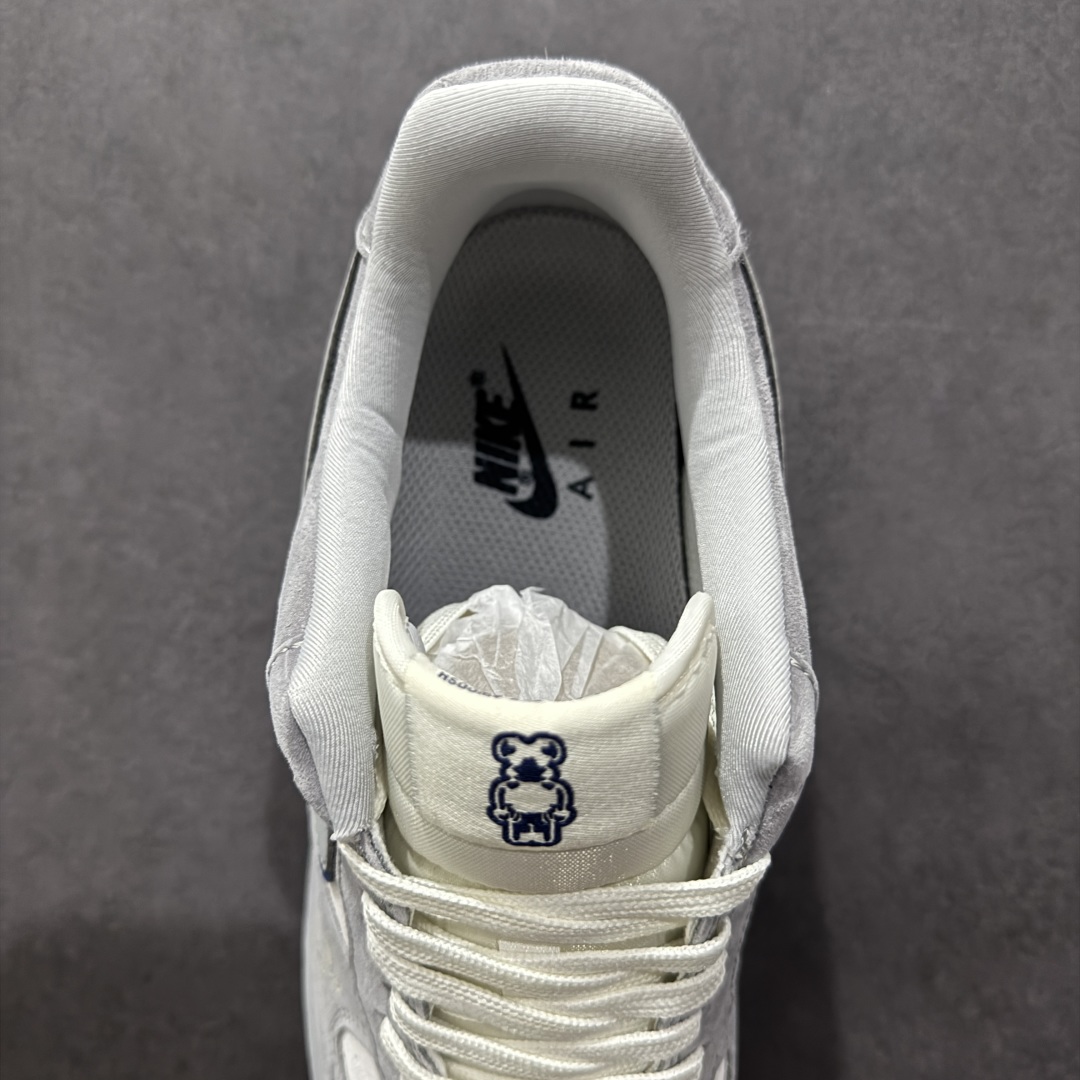 【定制版】Nike Air Force 1 Low 07 x Stussy 灰蓝小钩 DF0188-017