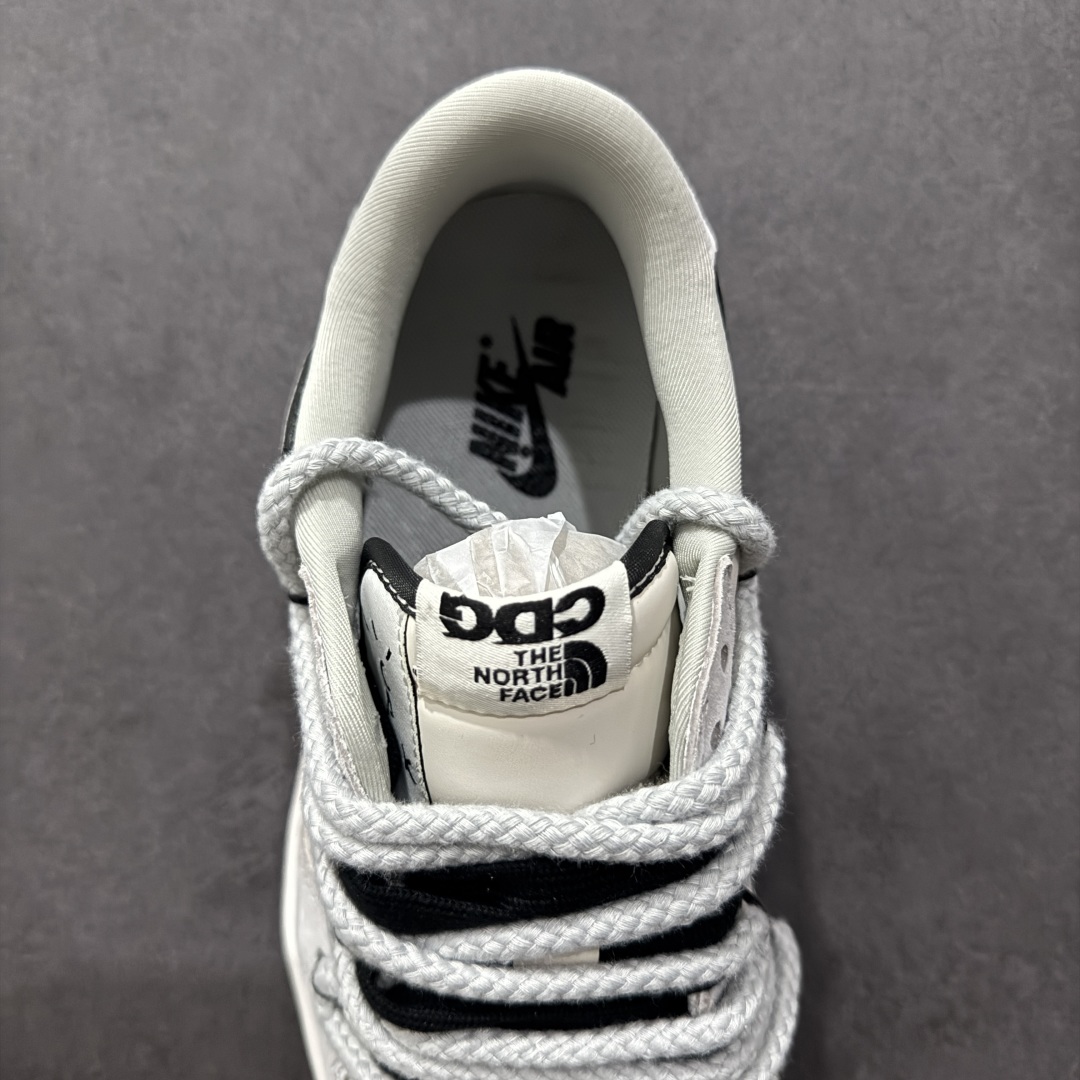 【定制版】Fragment x TS x Air Jordan 1 Low x 北面 解构绑带 三方联名倒钩低帮  XX3318-516