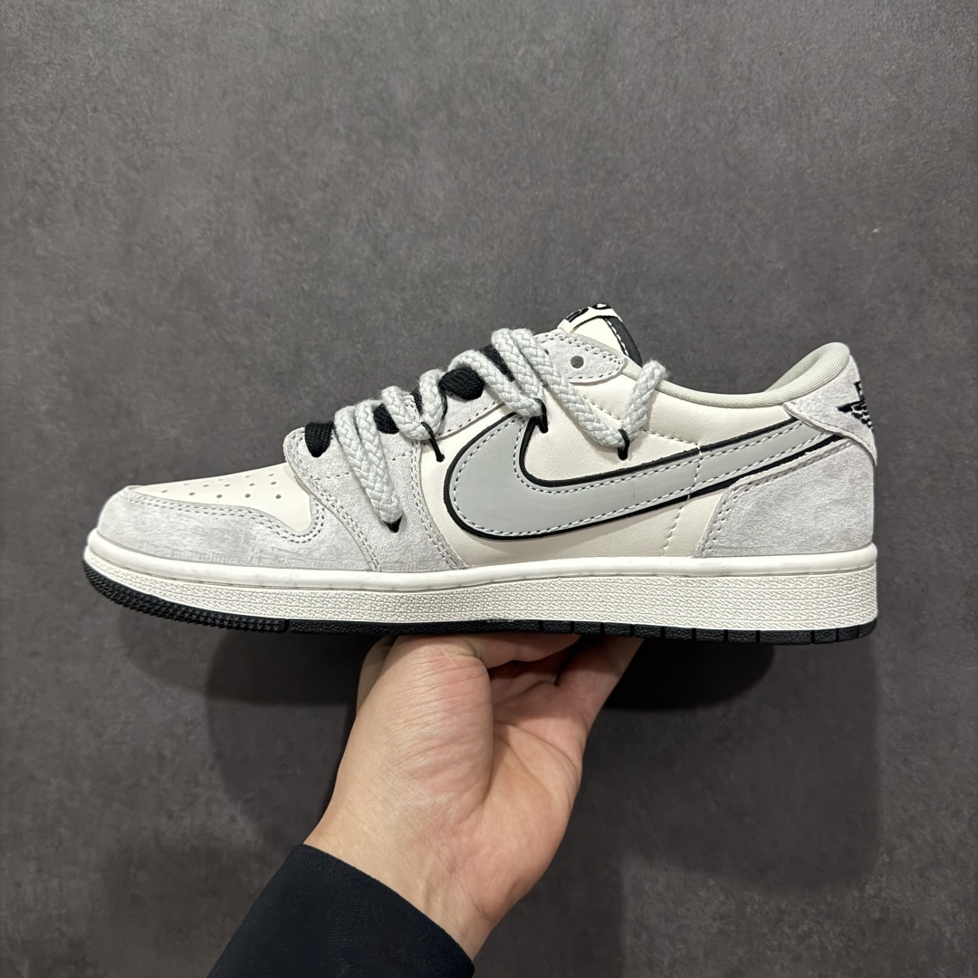 【定制版】Fragment x TS x Air Jordan 1 Low x 北面 解构绑带 三方联名倒钩低帮  XX3318-516