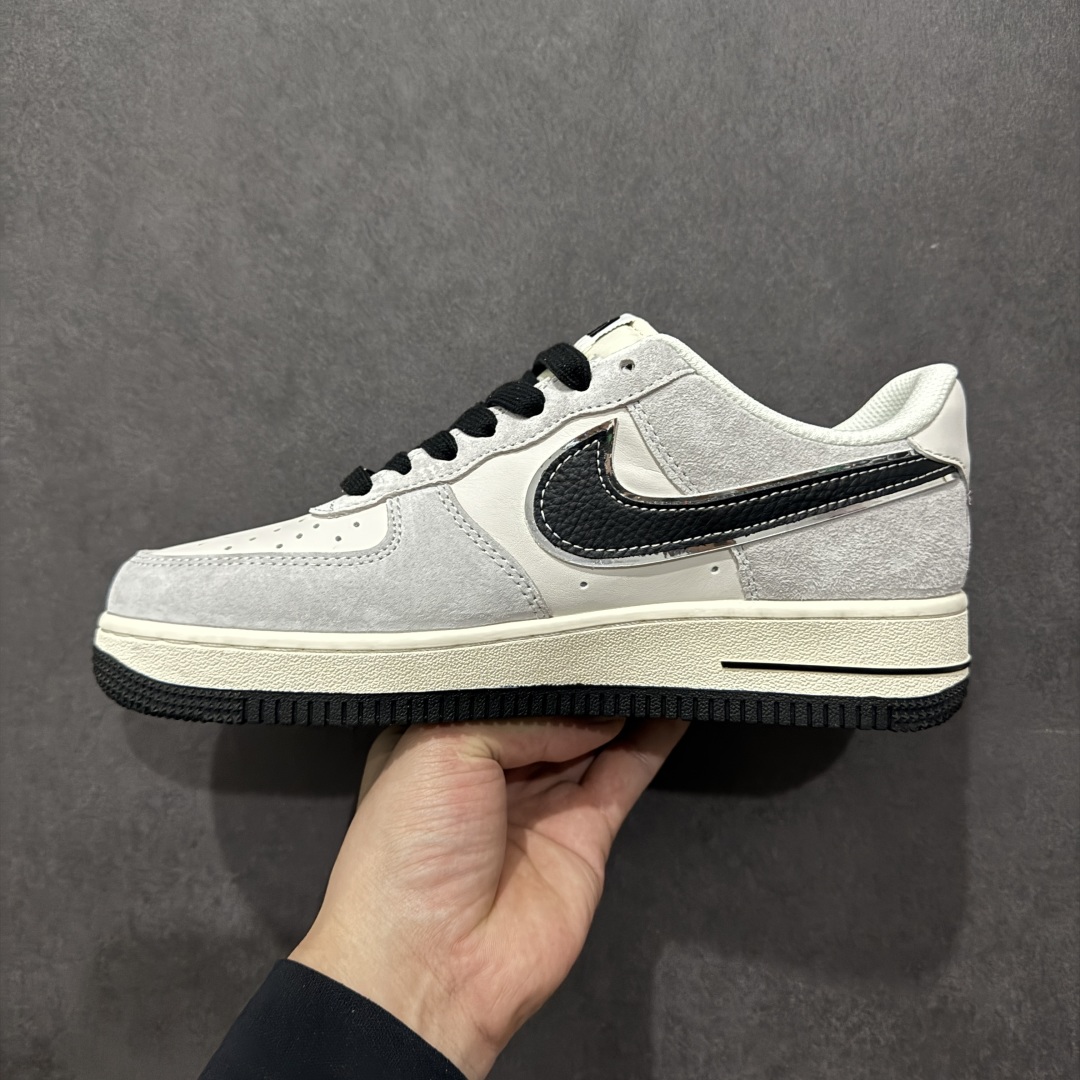 【定制版】Nk Air Force 1'07 Low 北面联名 米灰碳黑勾 空军一号低帮休闲板鞋 XZ6188-916