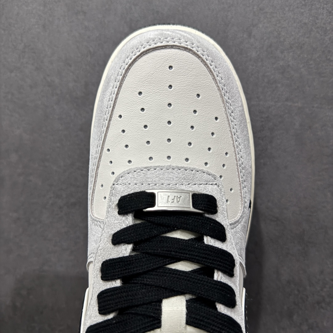 【定制版】Nk Air Force 1'07 Low 北面联名 米灰碳黑勾 空军一号低帮休闲板鞋 XZ6188-916