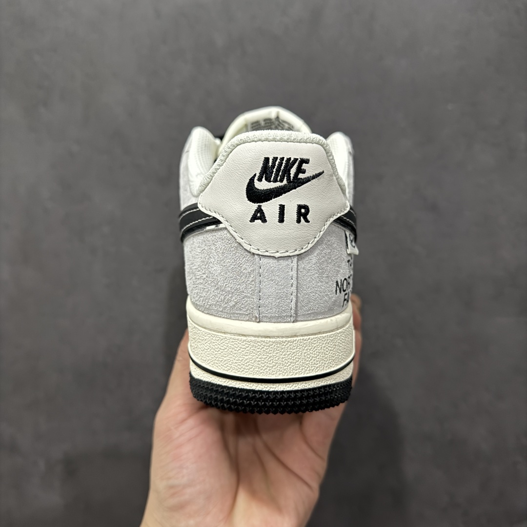 【定制版】Nk Air Force 1'07 Low 北面联名 米灰碳黑勾 空军一号低帮休闲板鞋 XZ6188-916