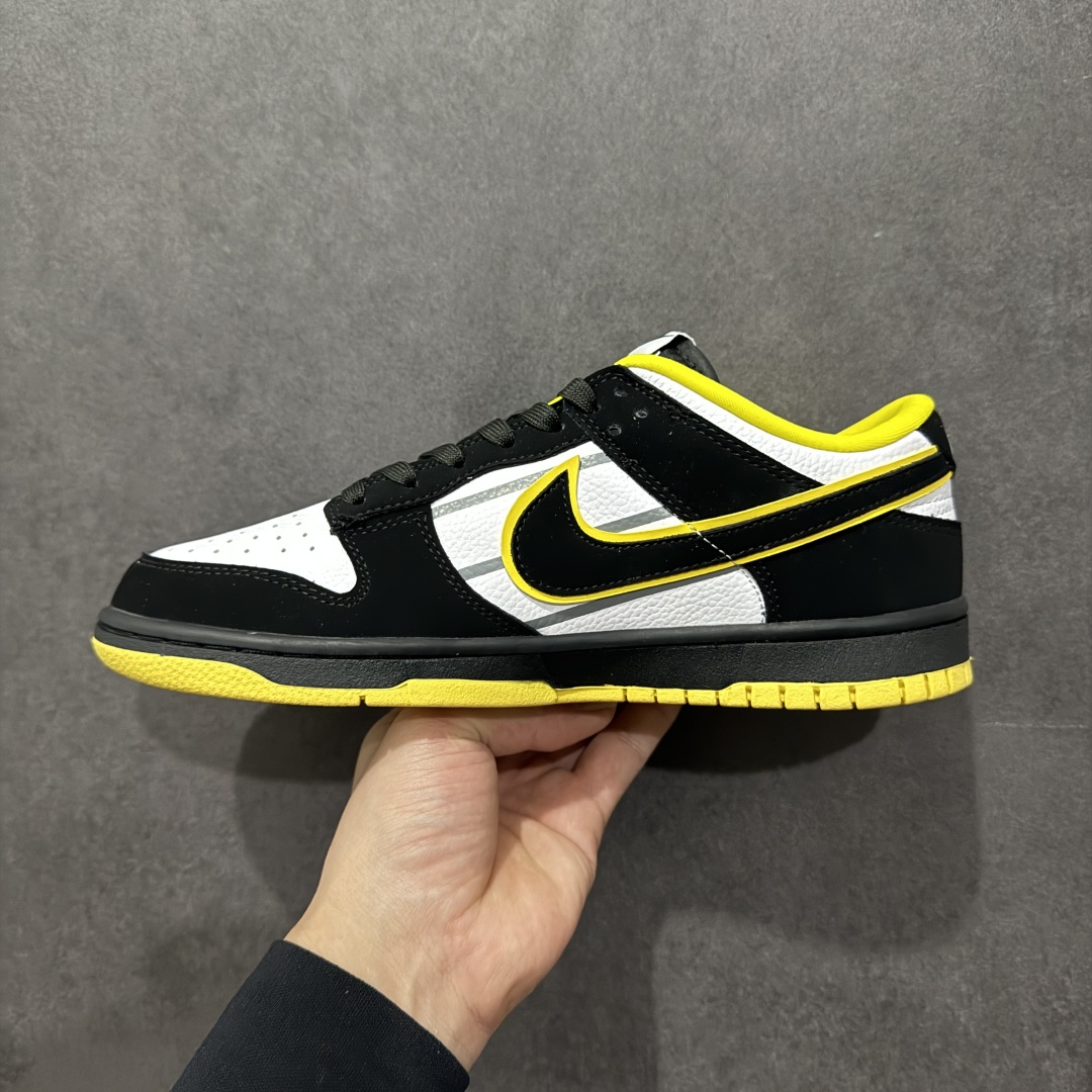 【定制版】Nk SB Dunk Low 闪电联名 赛车黑勾 周年高端定制 低帮休闲板鞋  KK1333-026