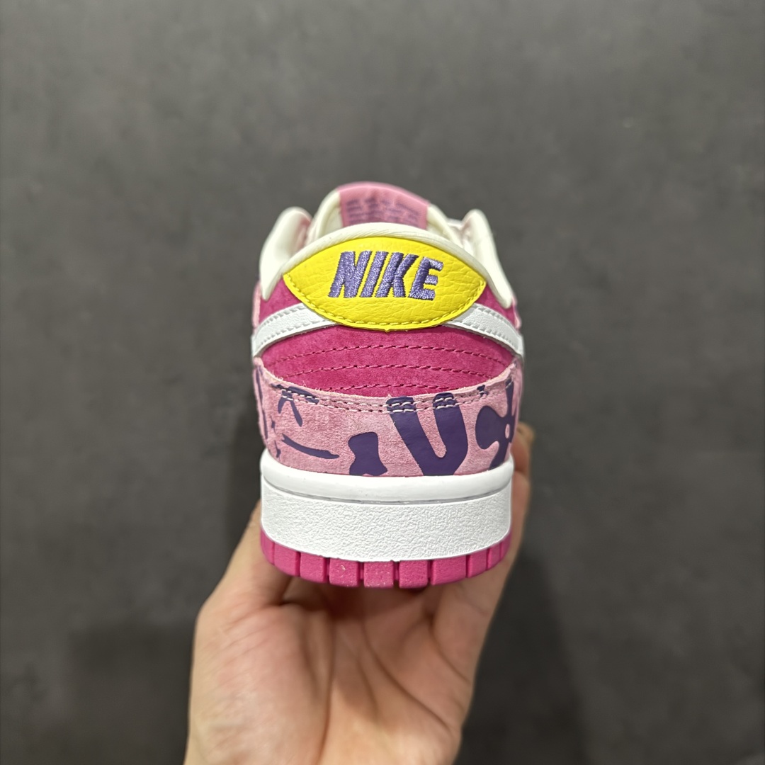 【定制版】Nk SB Dunk Low 彩色压印 粉色白勾 周年高端定制 低帮休闲板鞋 XD6188-047