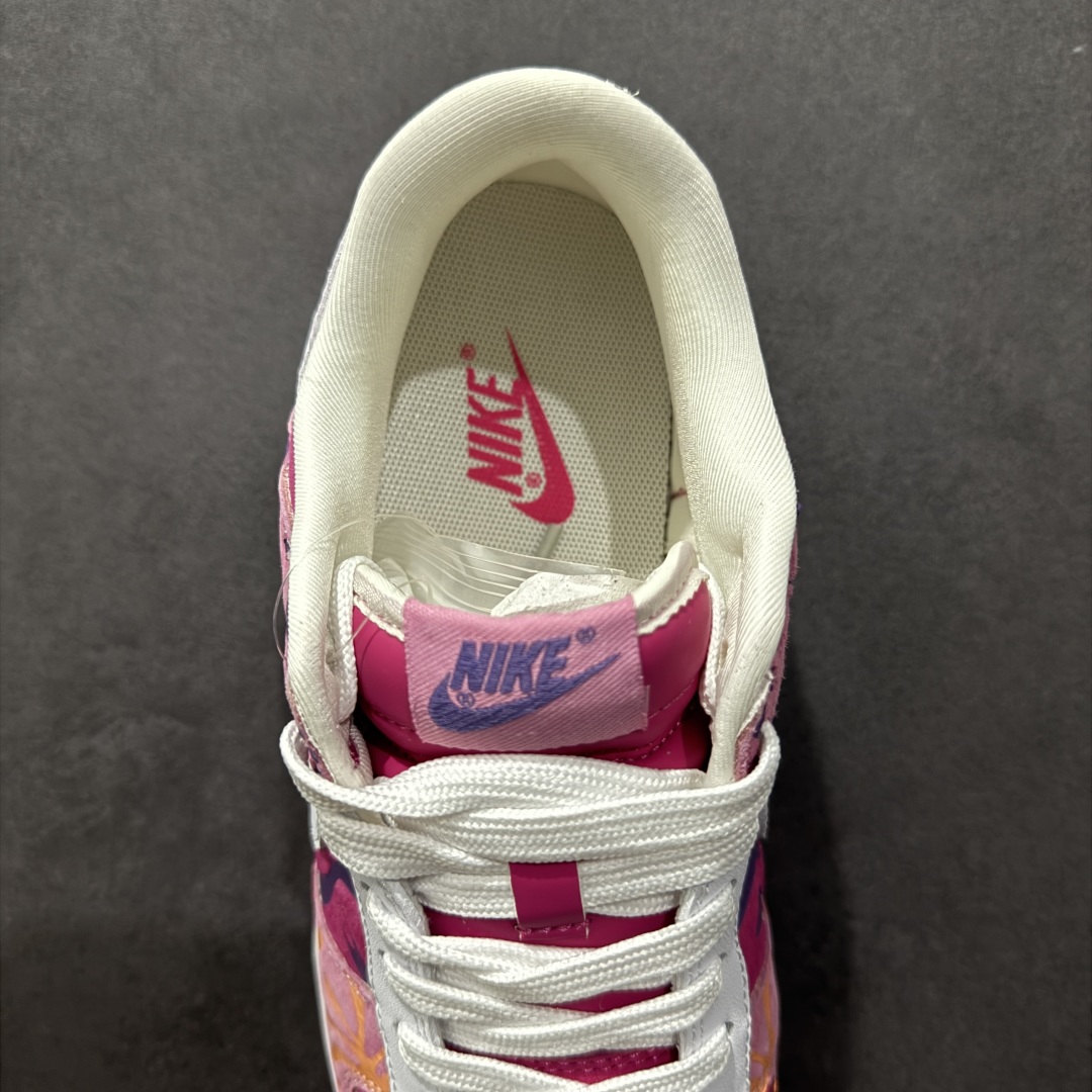 【定制版】Nk SB Dunk Low 彩色压印 粉色白勾 周年高端定制 低帮休闲板鞋 XD6188-047