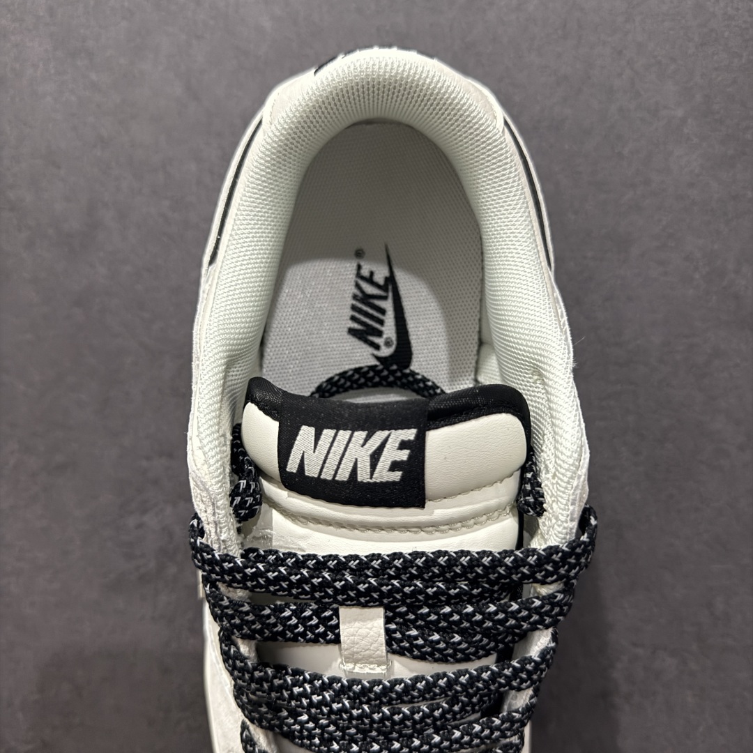 【定制版】Nike SB Dunk Low 白黑三小钩满天星  BB7518-023
