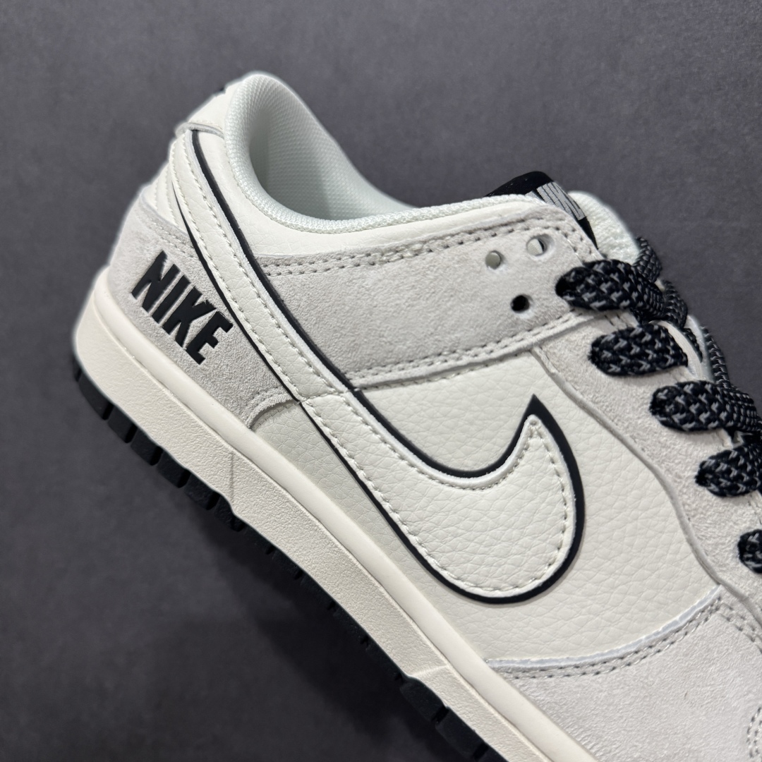 【定制版】Nike SB Dunk Low 白黑三小钩满天星  BB7518-023