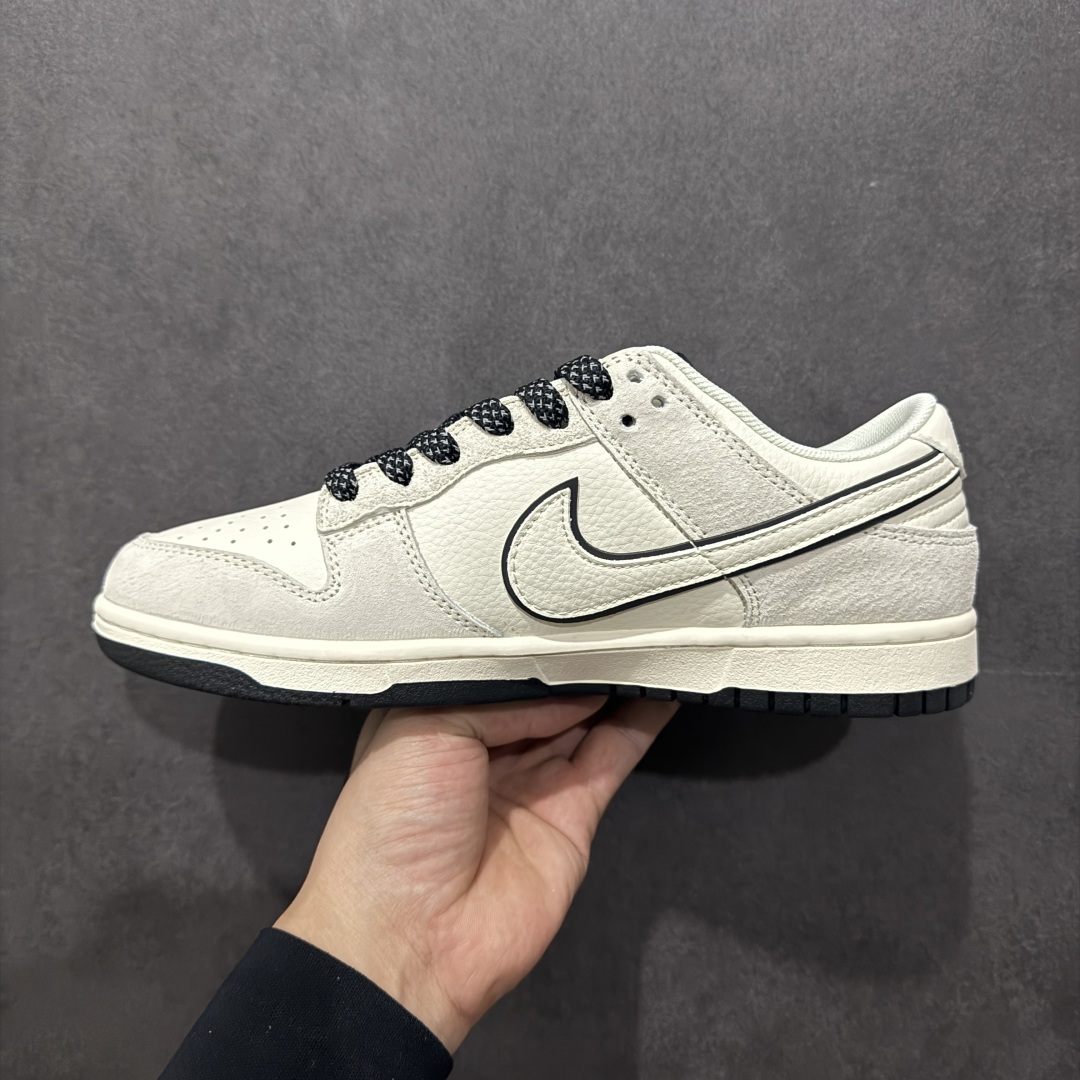 【定制版】Nike SB Dunk Low 白黑三小钩满天星  BB7518-023