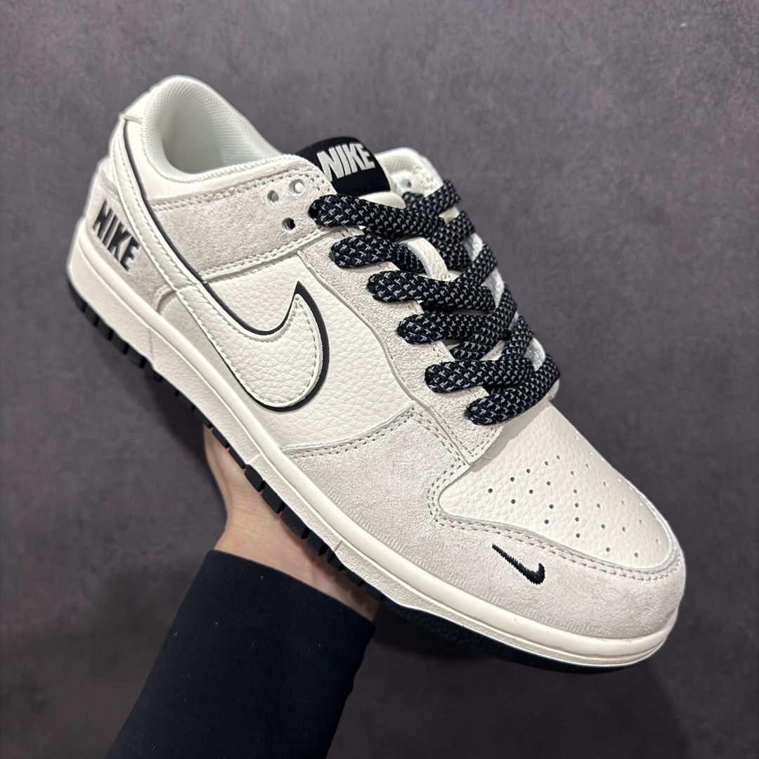 【定制版】Nike SB Dunk Low 白黑三小钩满天星  BB7518-023