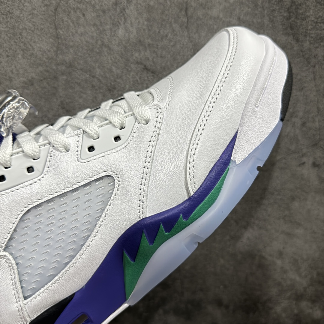 【外贸纯原版本】Air Jordan 5 Retro ”Grape” 高帮 白紫色 AJ5 乔丹5代 aj5 乔5 高邦 白紫色 乔丹篮球鞋系列  HQ7978-100