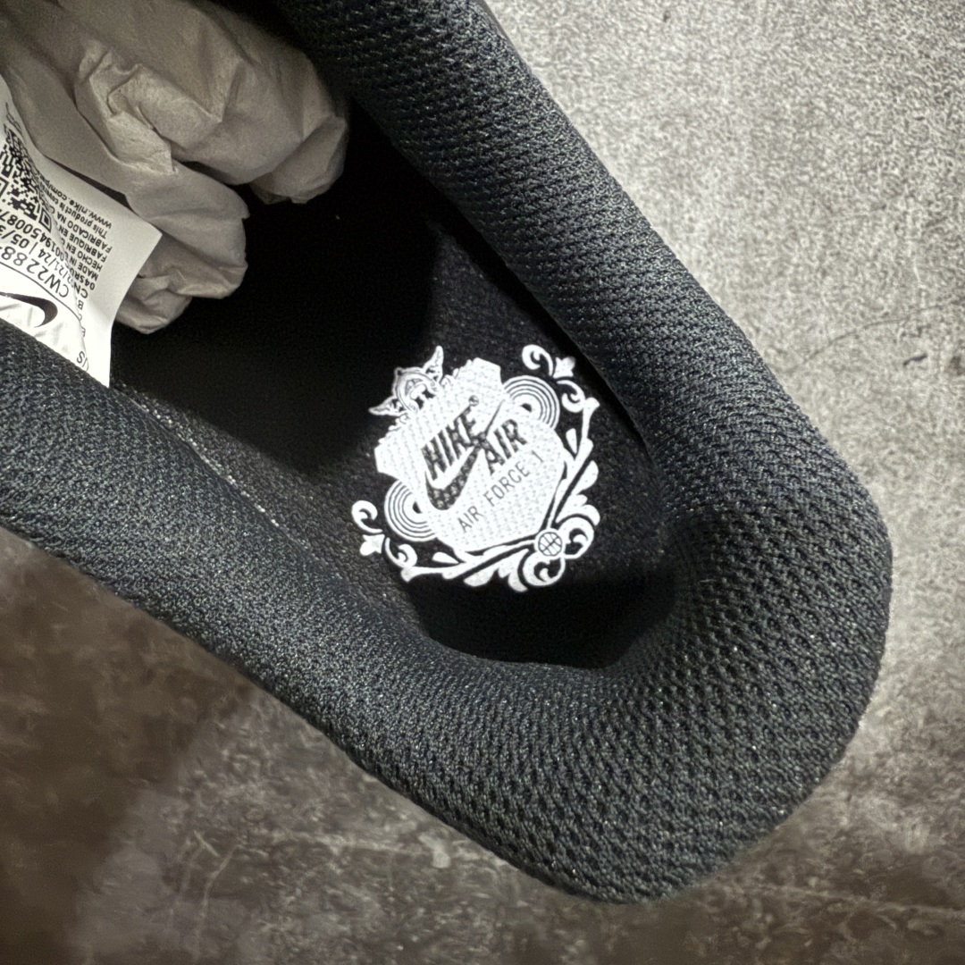 图片[6]-【GX美版绿x】NK Air Force 1 Low \’07 空军一号低帮经典板鞋 纯黑亮面 CW2288-001 顶级空军 原厂皮料 细节吊打市场其他代号版本 全鞋电脑针车 工整有序 原厂港宝加持完美还原灵魂版型 原盒原配从里到外百分百还原 原厂全头层原厂皮料 原标原盒 内置Sole气垫 中底白色背胶 中底划线 已经无限的接近公司 原厂楦头 原厂刺绣 后跟弧度修正 正确中底四线防伪 尺码：35.5 36 36.5 37.5 38 38.5 39 40 40.5 41 42 42.5 43 44 44.5 45 46 47.5 48.5-选品中心