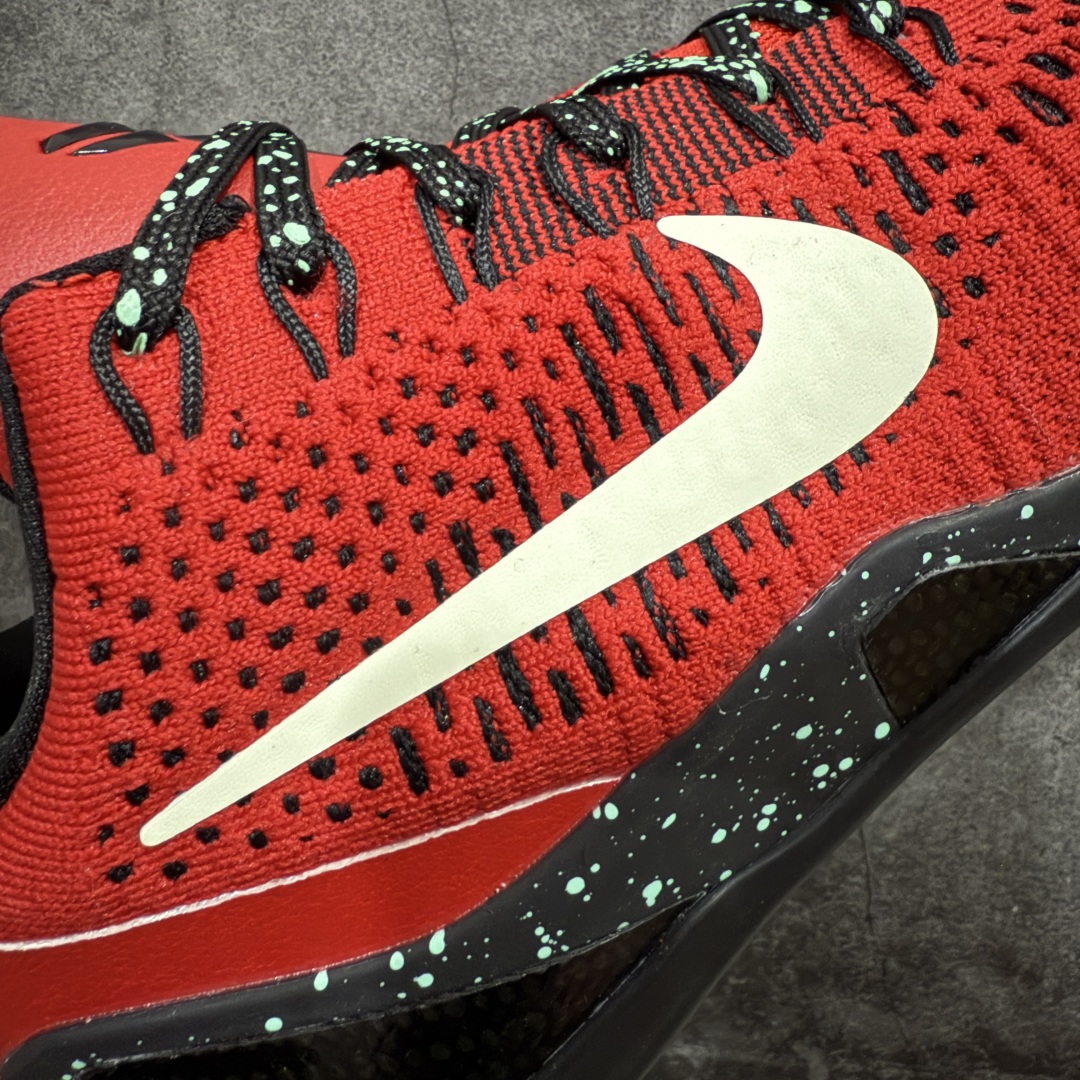 图片[4]-【外贸MX版本】Nike Kobe 9 Elite Low Beethoven 科比9 黑红白勾低帮 篮球鞋 男款 市场最强科比9代 原厂工艺3层立体编织flyknit鞋面 厚度同步ZP吊打市场“纯原” 原厂碳板加持 立体感区分市场货品 灵动鞋型 鞋头➕腰身版型 区分市场货品🌪过验级拉帮细节 全新复刻版中底鞋垫 REACT高弹缓震 前后掌带气垫 用实力让信仰落地 👊🏻 货号：653456-601 尺码：41-48.5半 全码出货-选品中心