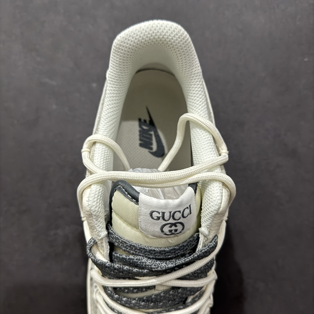 【定制版】Nike Air Force 1 Low 07 x GUCCI 白灰绑带满天星  SJ1198-105