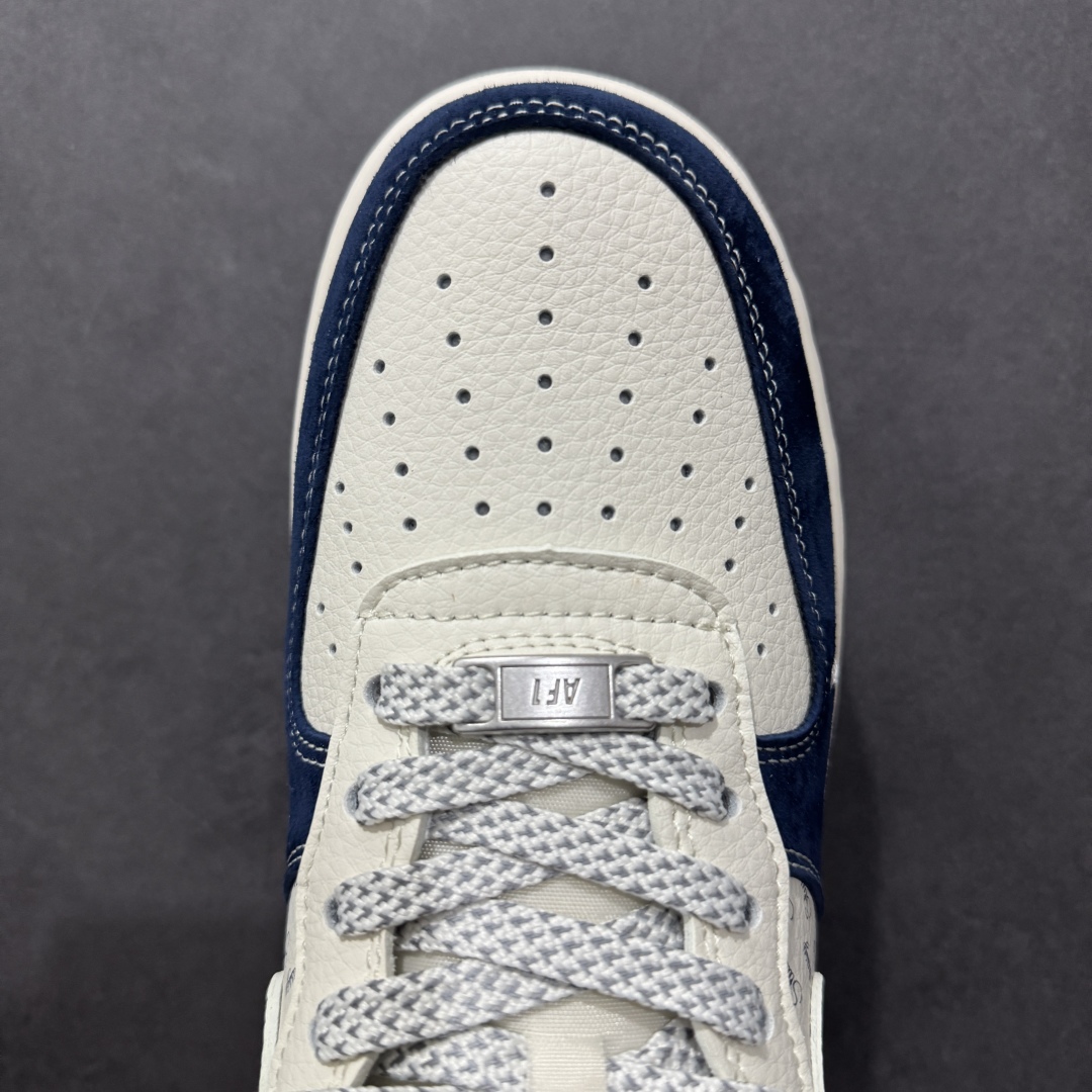 【定制版】Nike Air Force 1 Low 07 x Stussy 白蓝小钩满天星 XZ6188-673