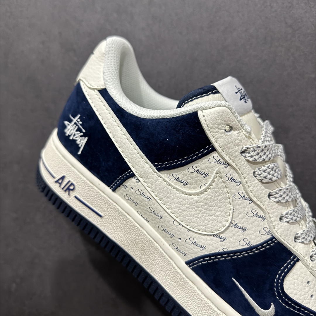 【定制版】Nike Air Force 1 Low 07 x Stussy 白蓝小钩满天星 XZ6188-673