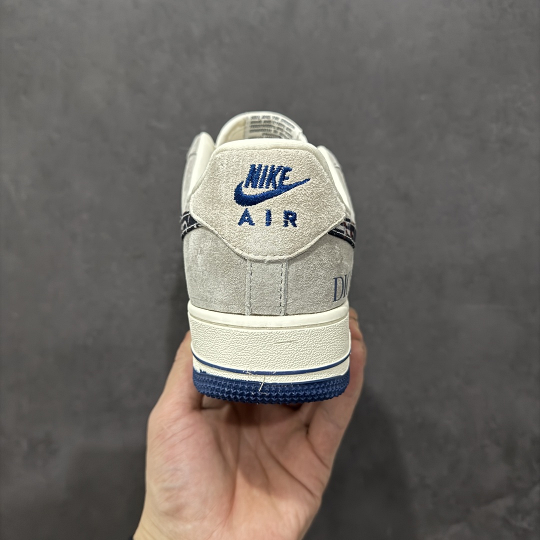 【定制版】Nike Air Force 1 Low 07 x Travis Scott x DIOR 灰蓝小钩  KK1988-044