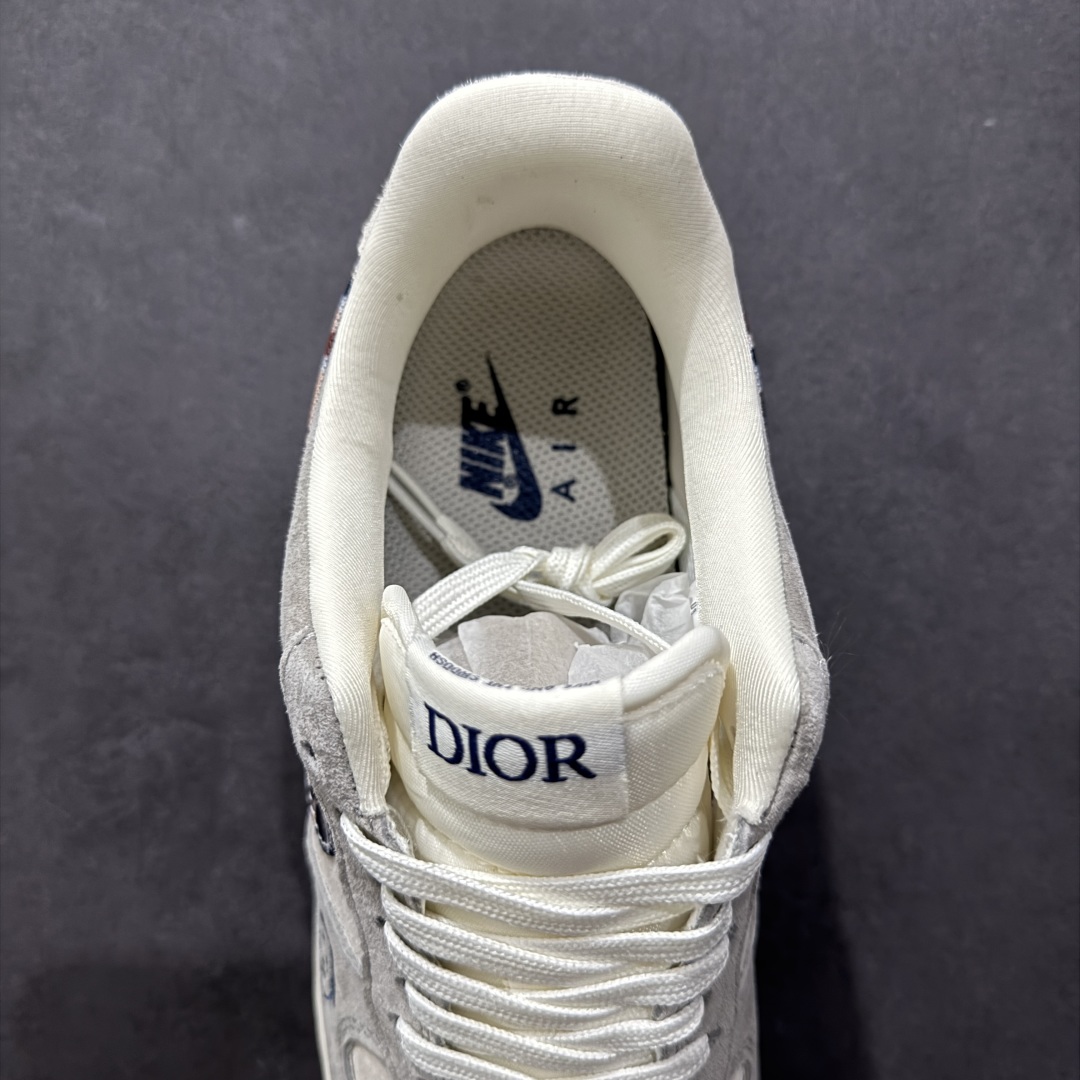 【定制版】Nike Air Force 1 Low 07 x Travis Scott x DIOR 灰蓝小钩  KK1988-044