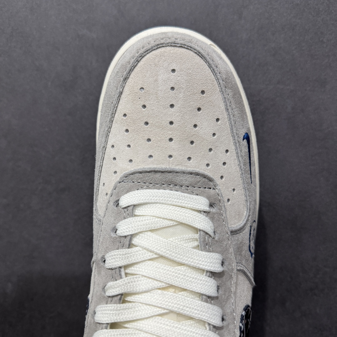 【定制版】Nike Air Force 1 Low 07 x Travis Scott x DIOR 灰蓝小钩  KK1988-044