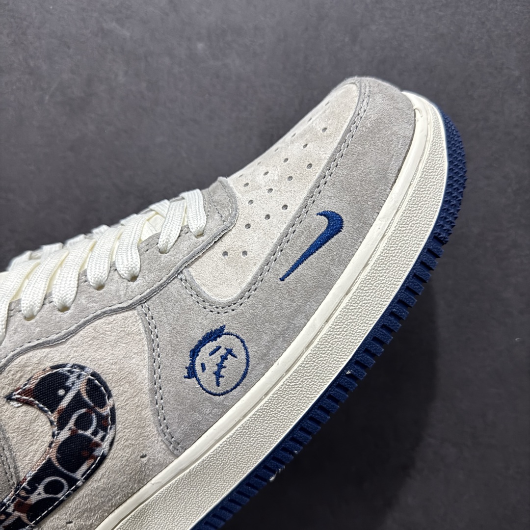 【定制版】Nike Air Force 1 Low 07 x Travis Scott x DIOR 灰蓝小钩  KK1988-044