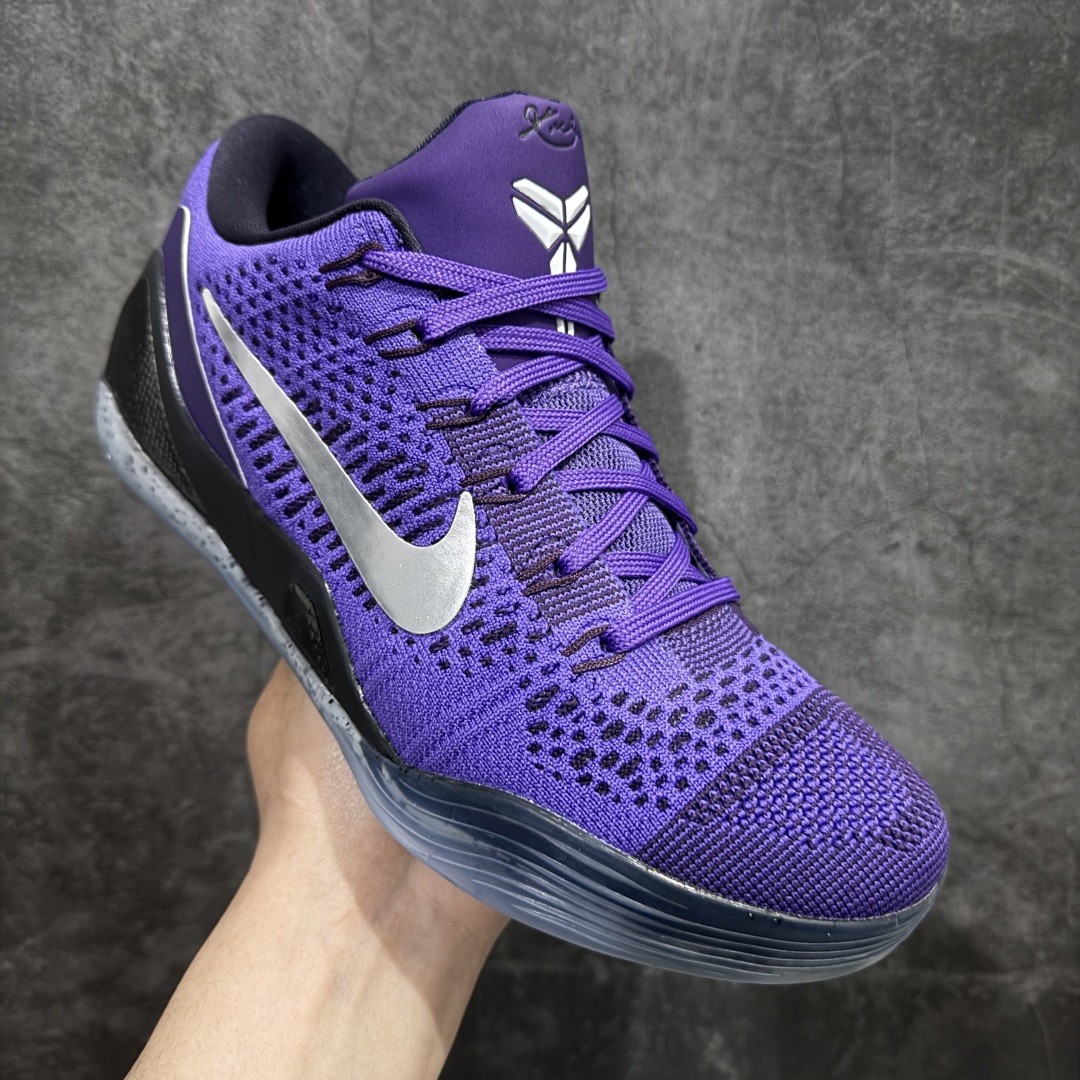 【外贸MX版本】Nike Kobe 9 Elite Low Beethoven 科比9 紫色 漫步月球 篮球鞋  639045-515
