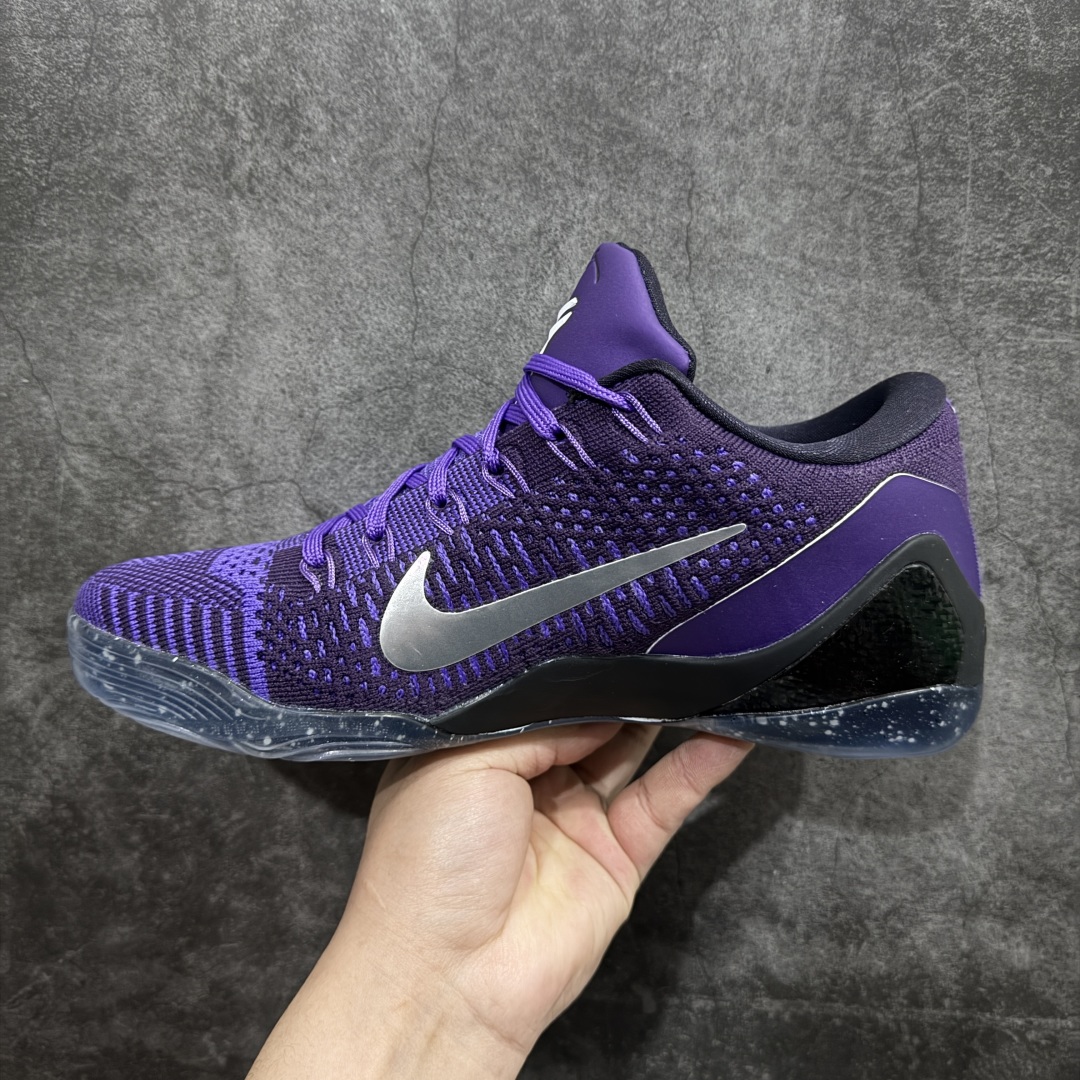 【外贸MX版本】Nike Kobe 9 Elite Low Beethoven 科比9 紫色 漫步月球 篮球鞋  639045-515