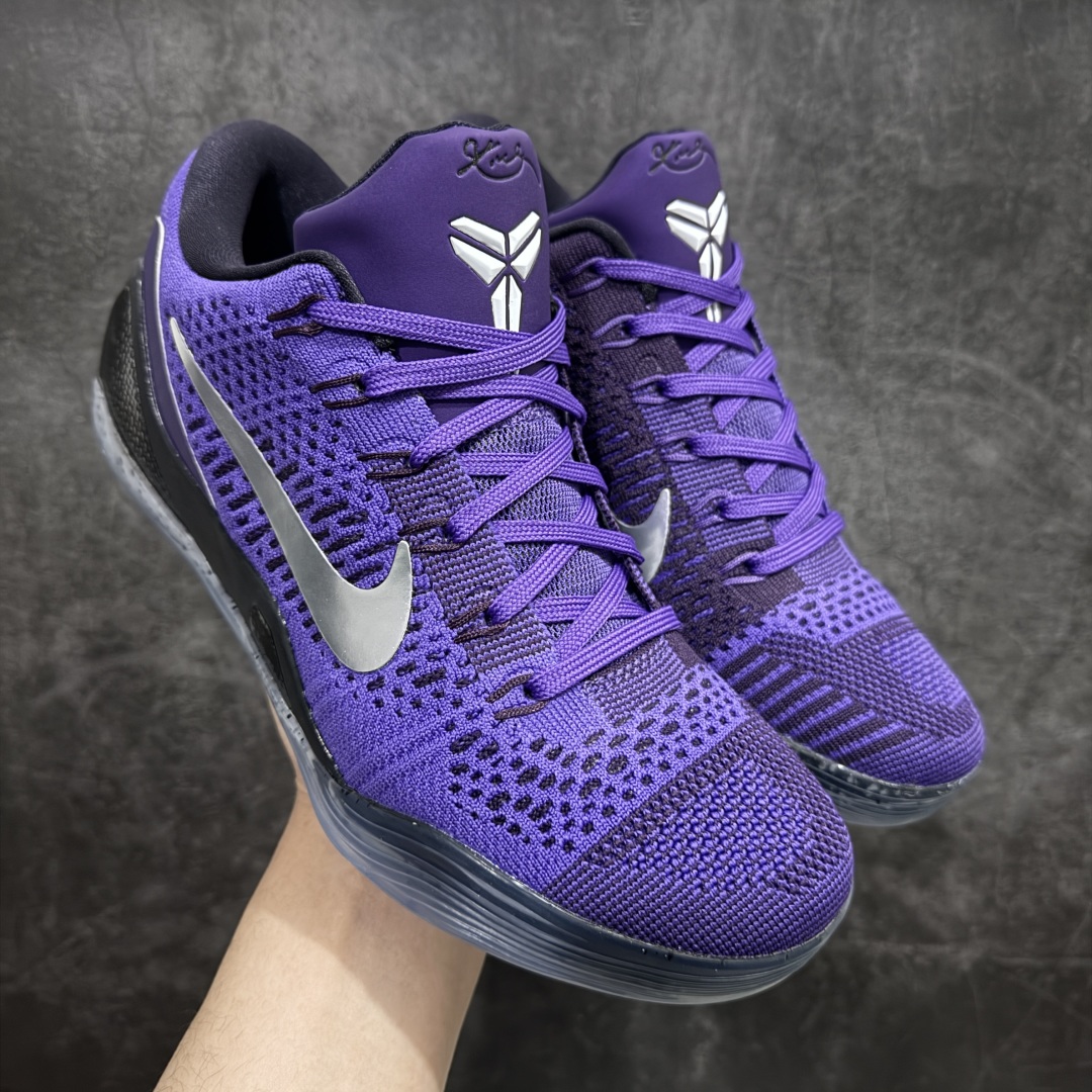 【外贸MX版本】Nike Kobe 9 Elite Low Beethoven 科比9 紫色 漫步月球 篮球鞋 男款 市场最强科比9代 原厂工艺3层立体编织flyknit鞋面 厚度同步ZP吊打市场“纯原” 原厂碳板加持 立体感区分市场货品 灵动鞋型 鞋头➕腰身版型 区分市场货品🌪过验级拉帮细节 全新复刻版中底鞋垫 REACT高弹缓震 前后掌带气垫 用实力让信仰落地 👊🏻 货号：639045-515 尺码：41-48.5半 全码出货-选品中心