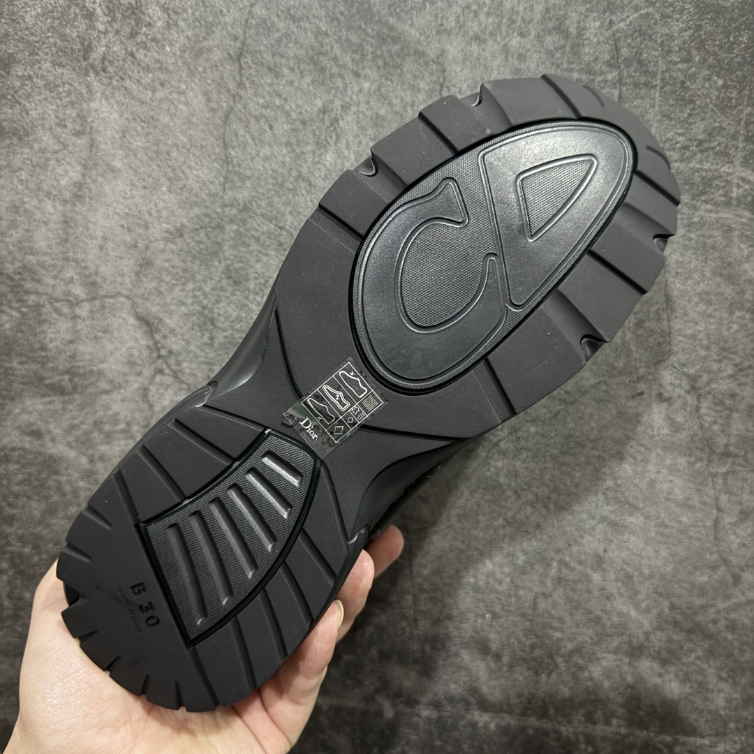 【总裁版】Dior B30 迪奥网眼织物低帮运动休闲鞋 蛇年限定 蛇纹