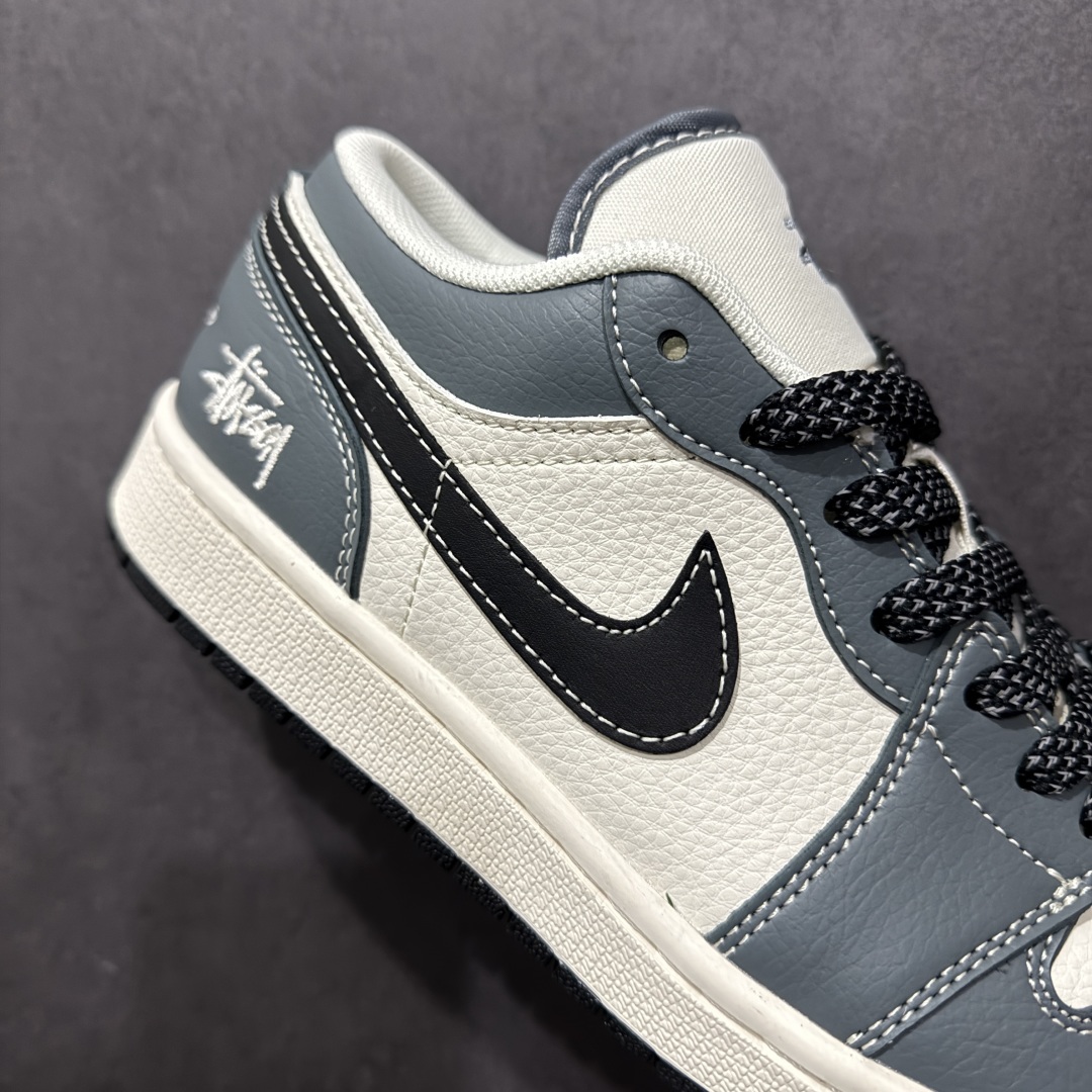 【定制版】Stussy x Air Jordan 1 蓝灰色  XX3318-506