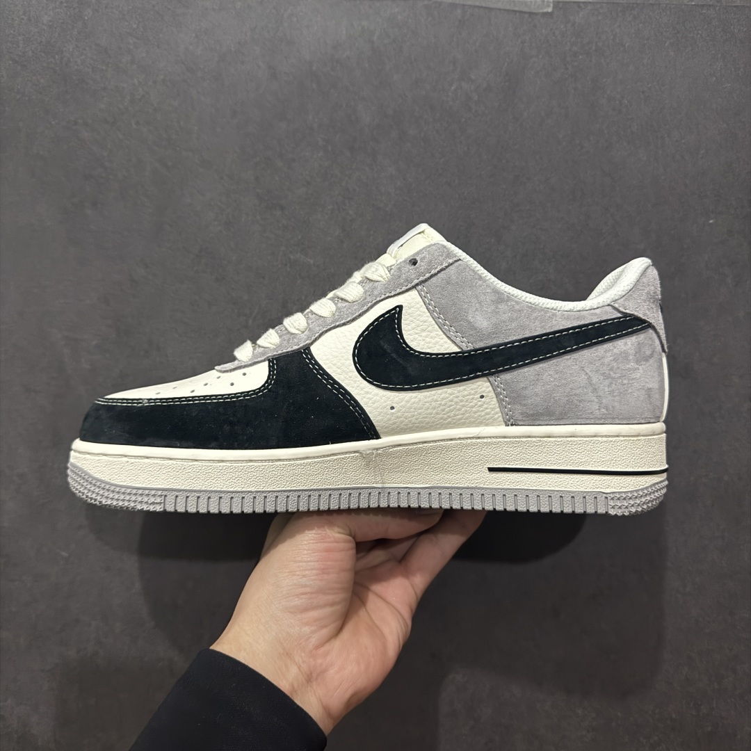 【定制版】Nike Air Force 1 Low 07 x Stussy 白黑灰小钩  XZ6188-363