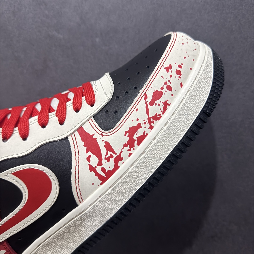 【定制版】Nike Air Force 1 Low 07 x Supreme 白黑红涂鸦  DF0188-020