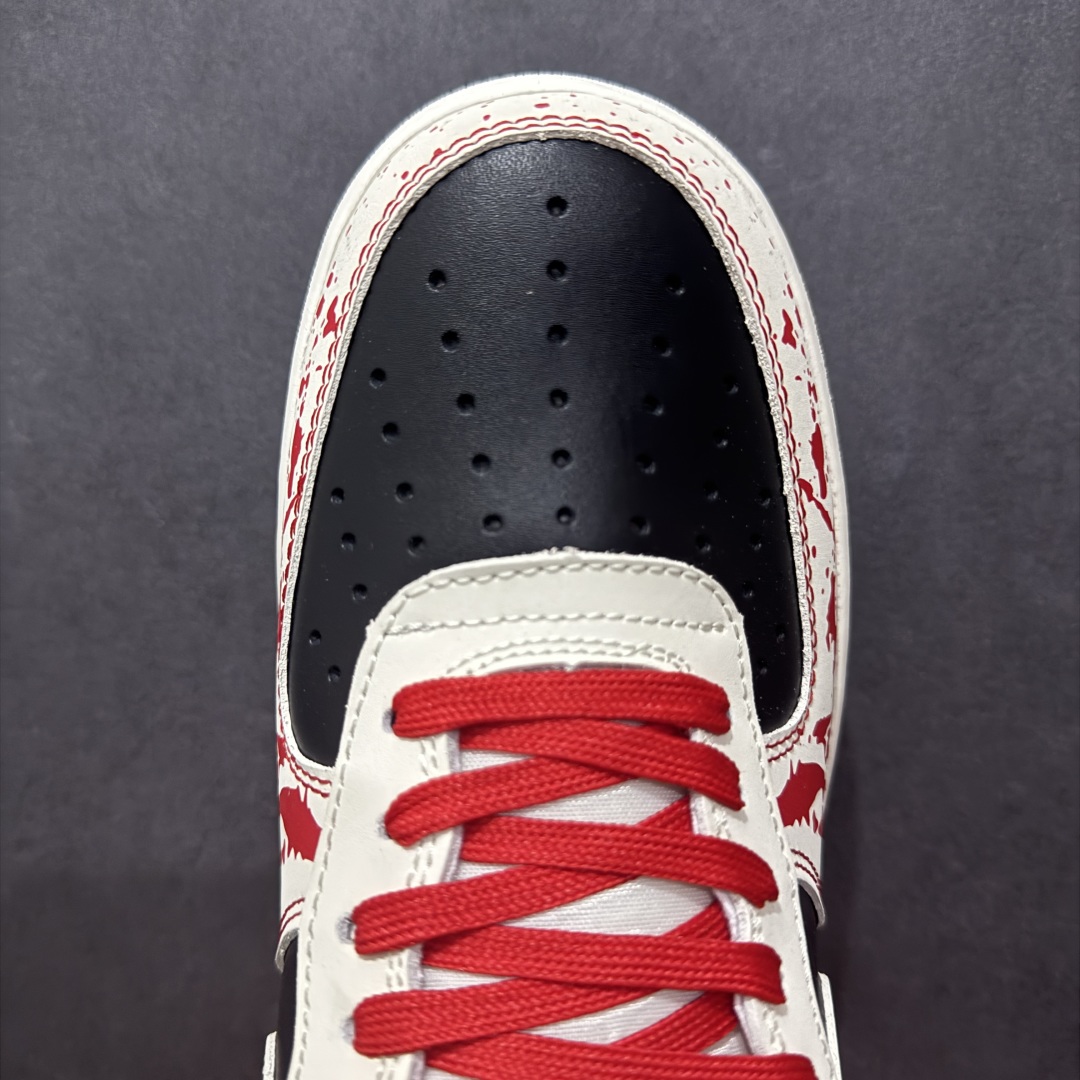 【定制版】Nike Air Force 1 Low 07 x Supreme 白黑红涂鸦  DF0188-020