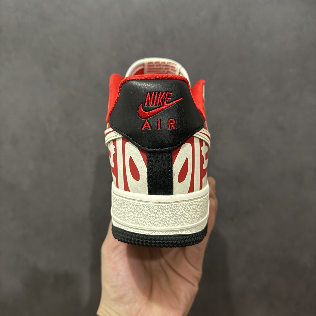 【定制版】Nike Air Force 1 Low 07 x Supreme 白黑红涂鸦  DF0188-020