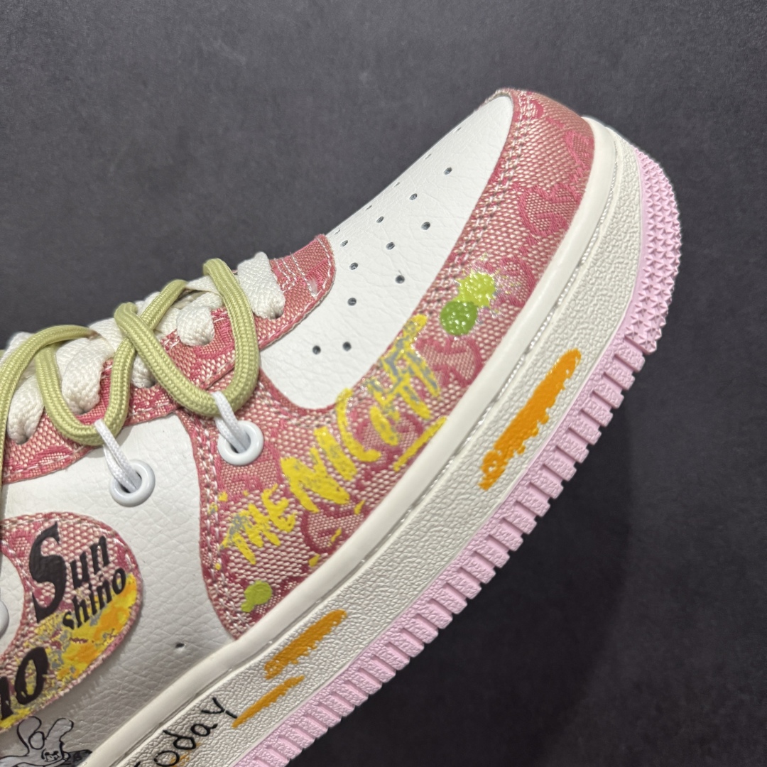 【定制版】Nike Air Force 1 Low 兔八哥解构绑带  BD0077-666