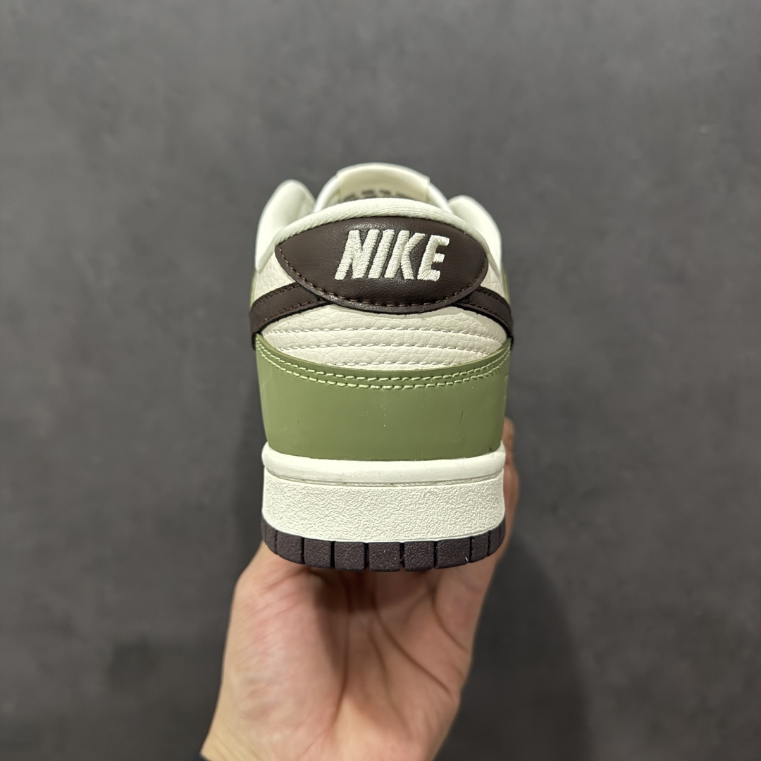 【定制版】Nk SB Dunk Low 斯图西联名 白绿黑勾 周年高端定制 低帮休闲板鞋 KK1333-020