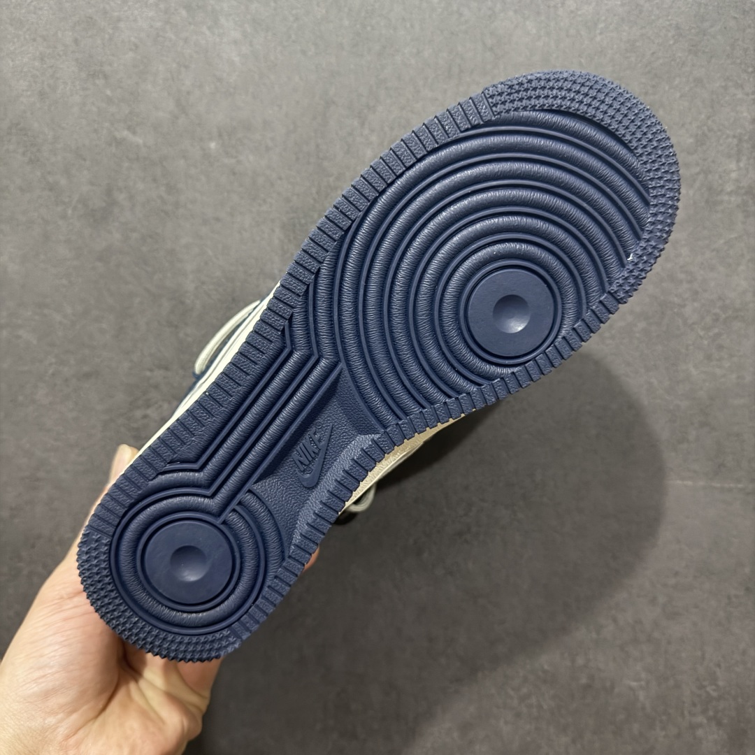 【定制版】Nike Air Force 1 Low 07 x Fragment Design 灰蓝小钩绑带满天星 SJ1198-111