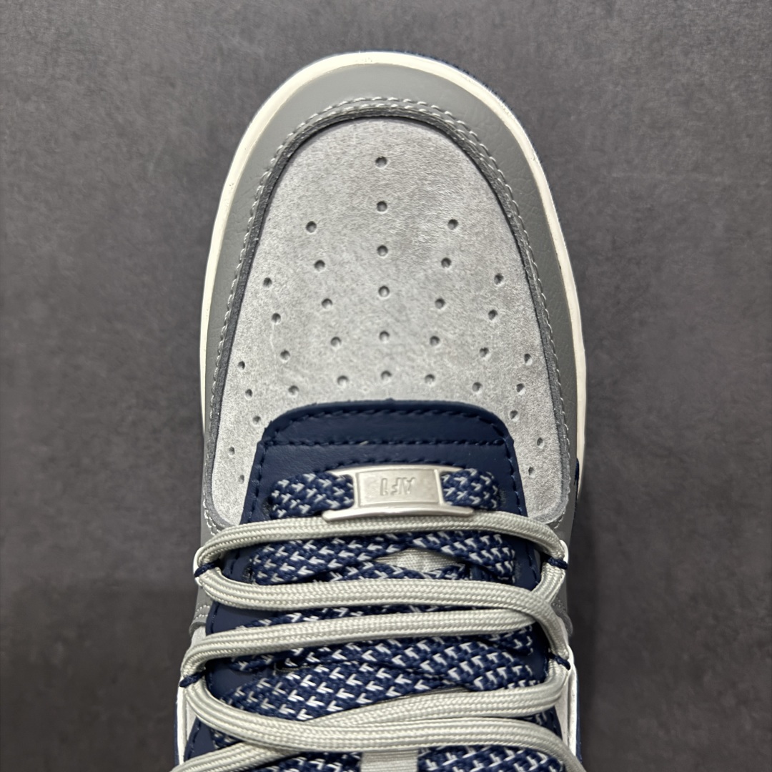 【定制版】Nike Air Force 1 Low 07 x Fragment Design 灰蓝小钩绑带满天星 SJ1198-111