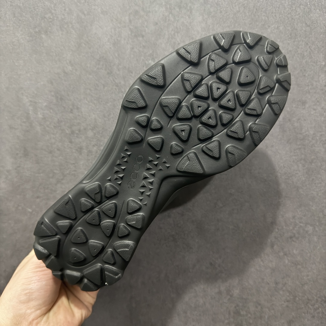 ECCO爱步男鞋真皮四季鞋 健步系列运动鞋休闲跑步鞋