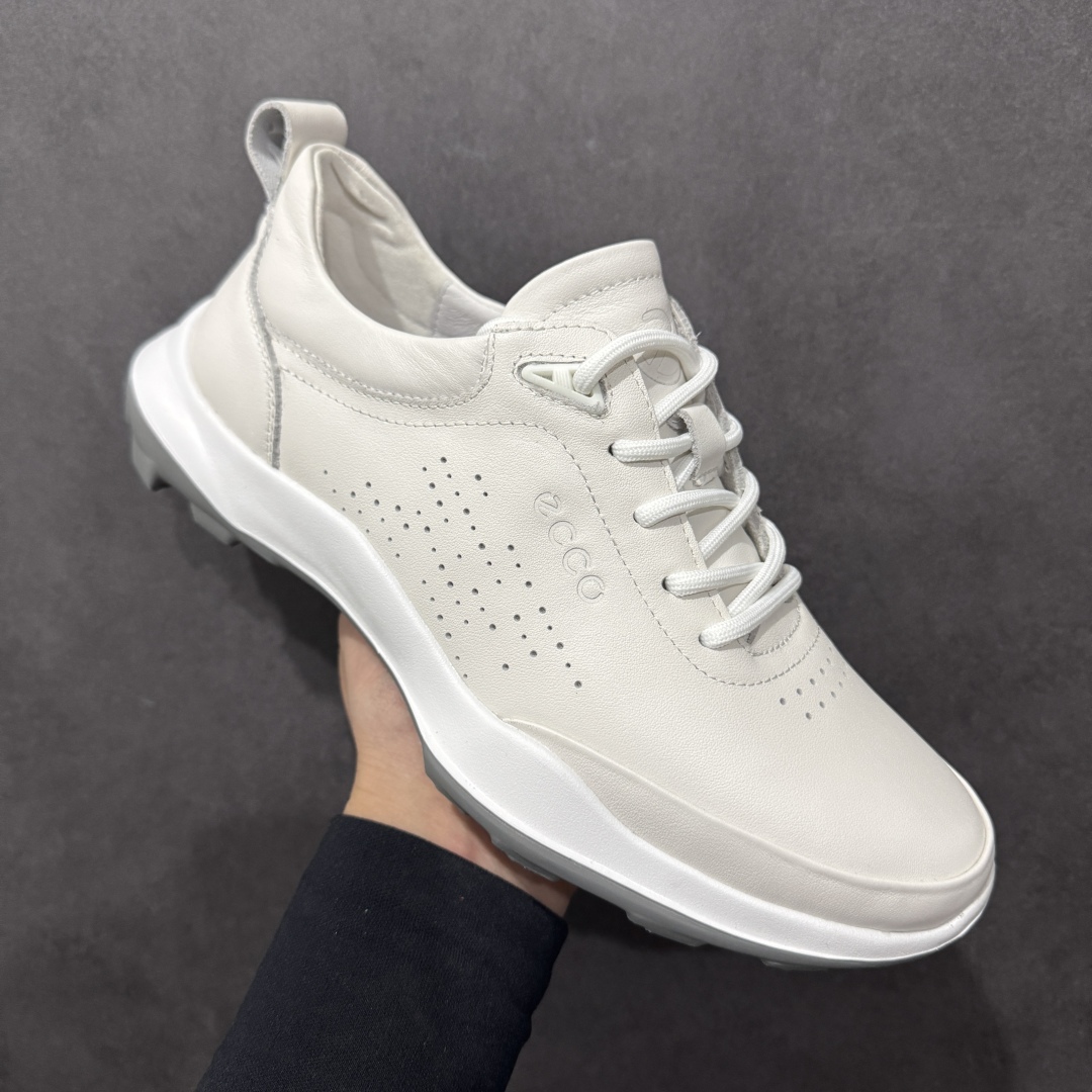 图片[3]-【公司级】ECCO爱步男鞋真皮四季鞋 健步系列运动鞋休闲跑步鞋 脚感轻便舒适 面料ECCO家族工艺牛皮 鞋面开孔结构设计增强透气性 E-DTS混合大底科技 耐磨 防滑 轻便 兼顾透气性和包裹性 带来全方位透气脚感 PU+橡胶发泡组合轻盈鞋底具有良好的缓震性能 脚感极佳 轻盈无压力 尺码：38 39 40 41 42 43 44（皮鞋码）-选品中心