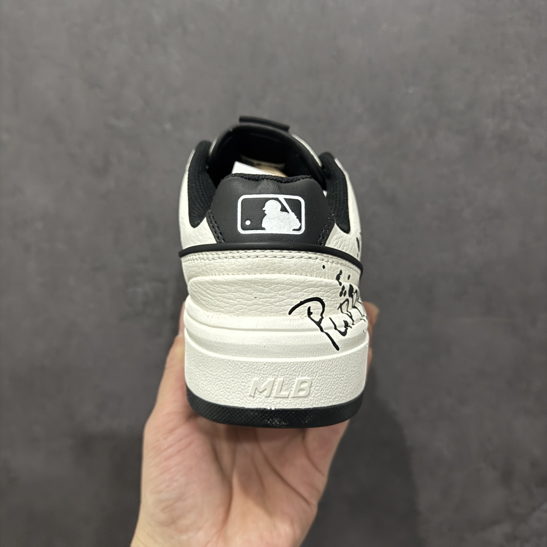  
【定制版】MLB Chunky Liner Basic 复古印花学长鞋系列低帮轻量增高厚底百搭休闲运