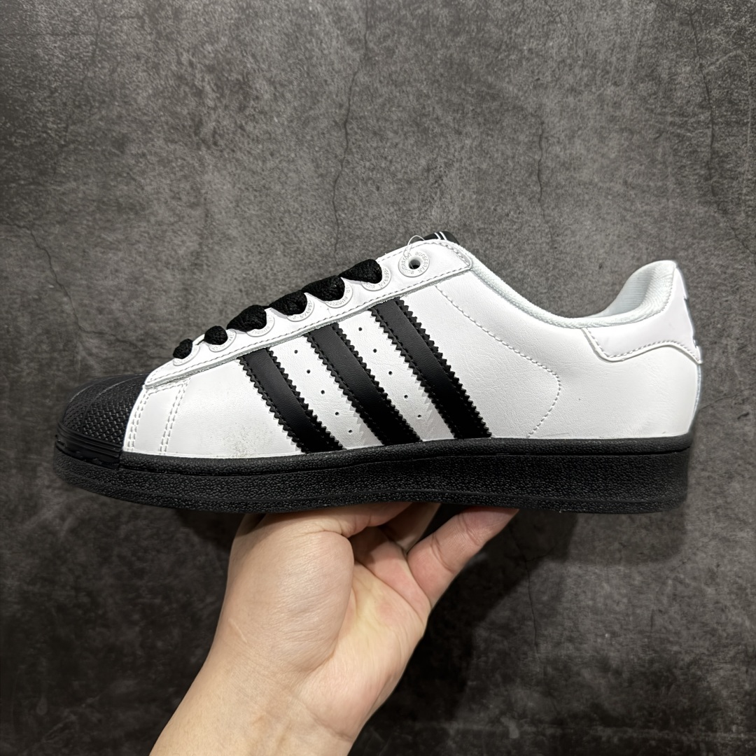 AD Originals Superstar 贝壳头 白黑  JI0124