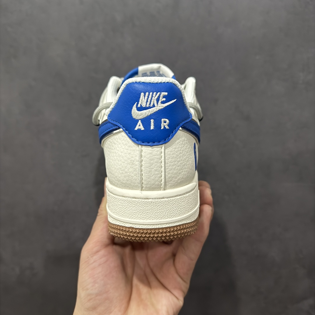 【定制版】Nike Air Force 1 Low 07 x BAPE 白灰蓝绑带  SJ1198-112