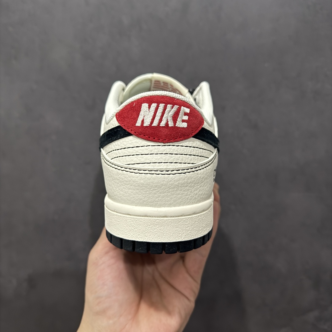 【定制版】Nk SB Dunk Low Supreme联名 红标黑线 周年高端定制 低帮休闲板鞋 BB7518-024