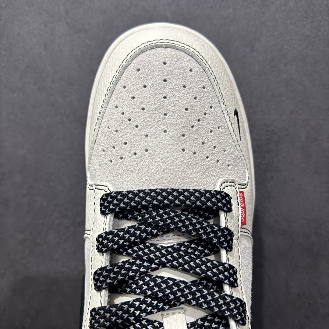 【定制版】Nk SB Dunk Low Supreme联名 红标黑线 周年高端定制 低帮休闲板鞋 BB7518-024