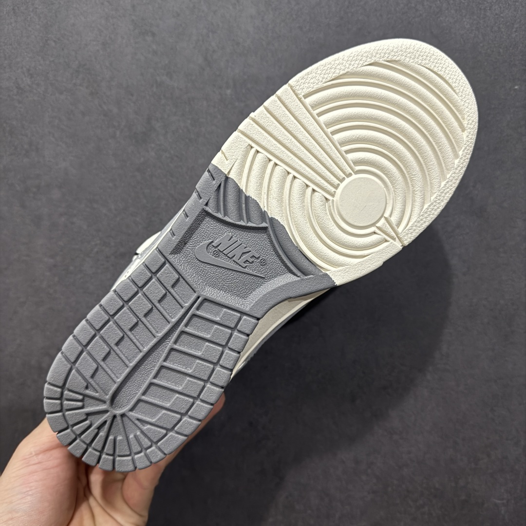 【定制版】Nike SB Dunk Low x Stussy 白黑灰小钩麻绳绑带 YX5066-269