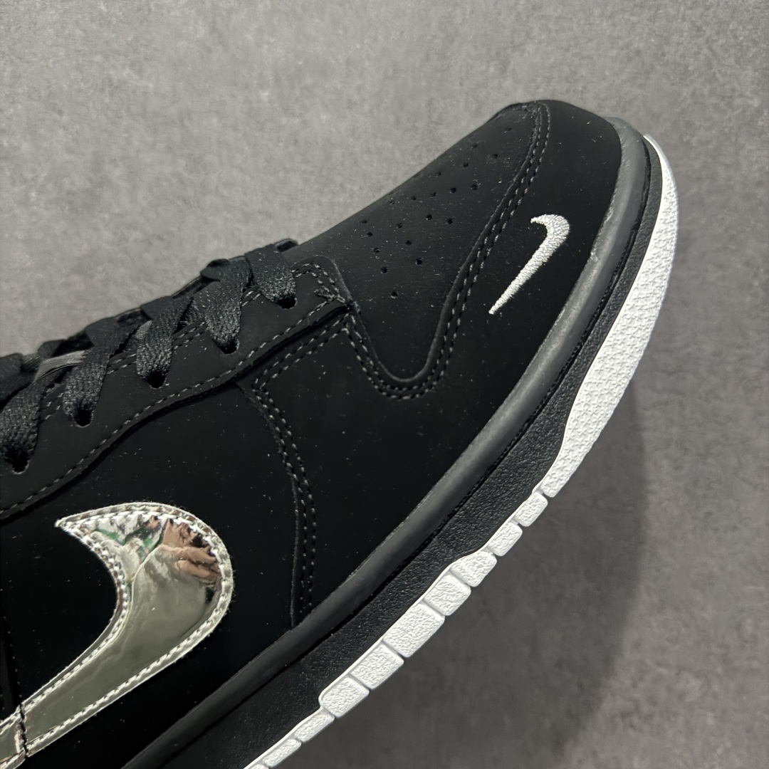【定制版】Nike SB Dunk Low x The North Face 黑银小钩 KK1333-024