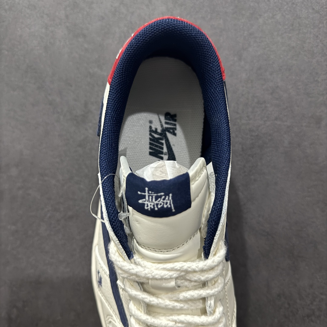 【定制版】Fragment x Travis Scott x斯图西 Air Jordan 1 Low 三方联名倒钩 SJ2068-147