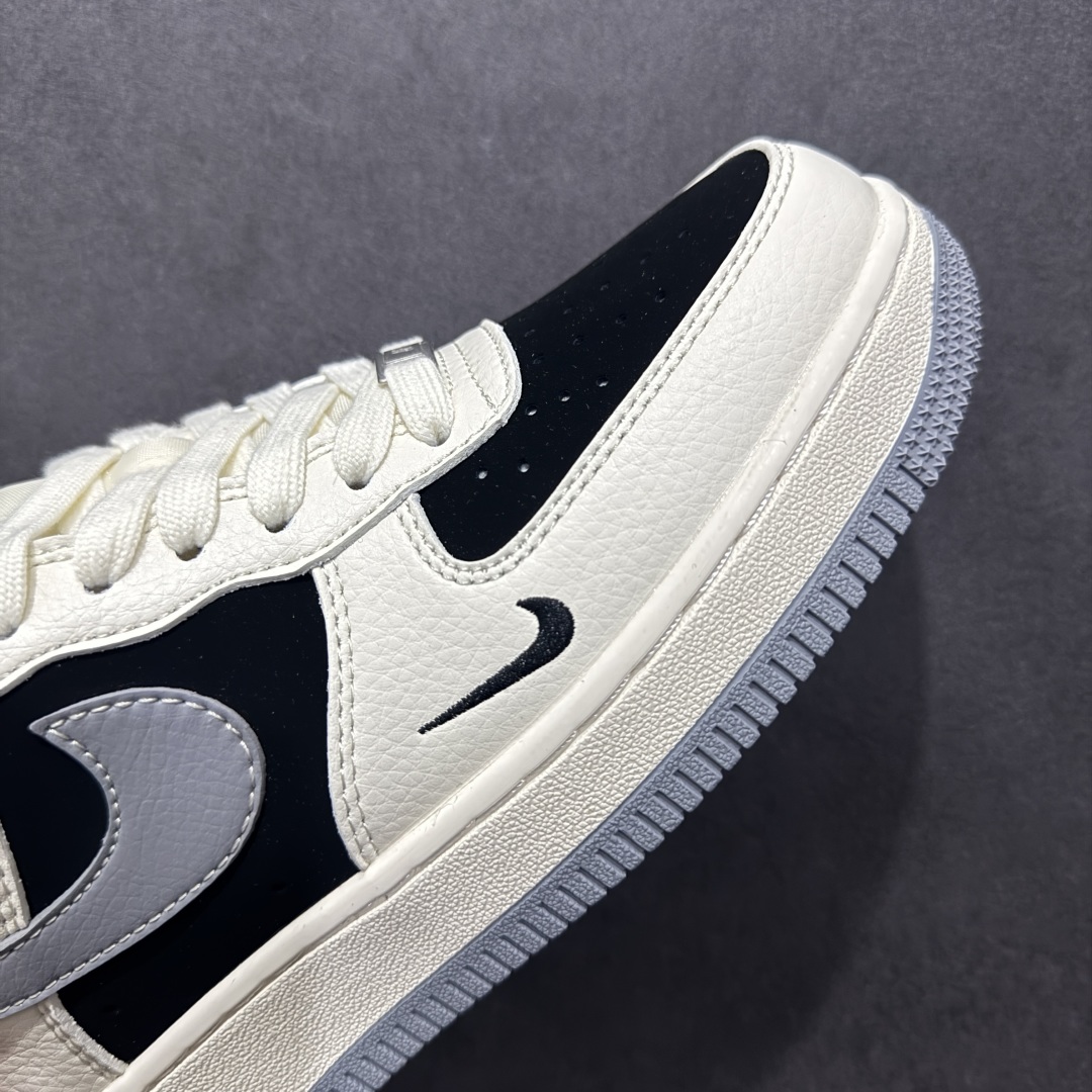 【定制版】Nike Air Force 1 Low 07 x Stussy 白灰黑小钩  XZ6188-766