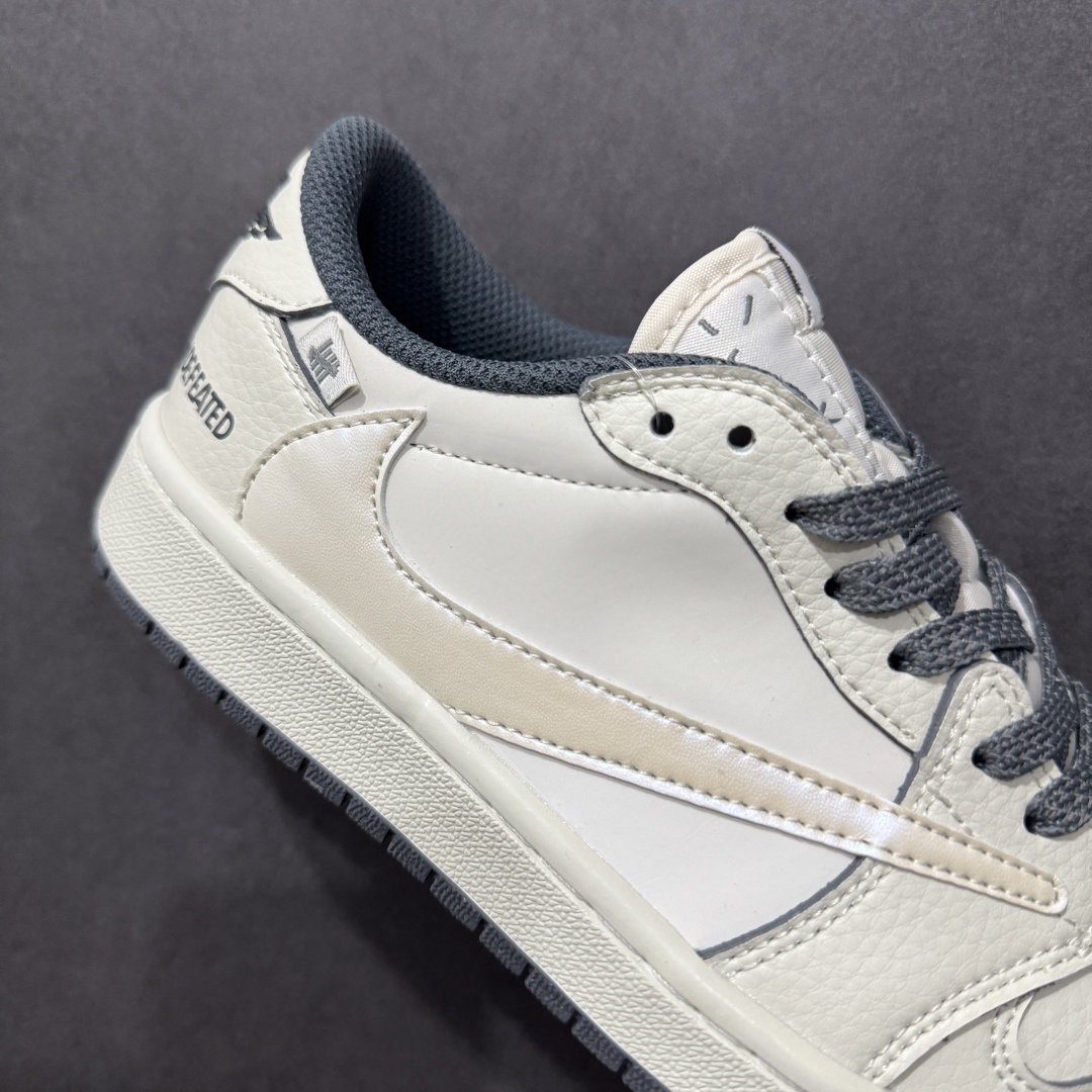 【定制版】Fragment x Travis Scott x UNDEFEATED Air Jordan 1 Low 三方联名倒钩  DM7866-018